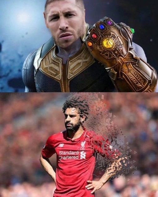 Mohamed Salah Sergio Ramos memes