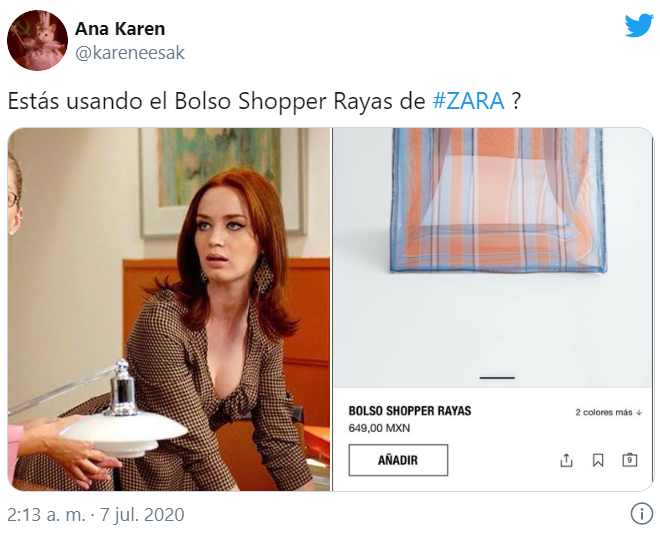 Memes de las bolsas de Zara