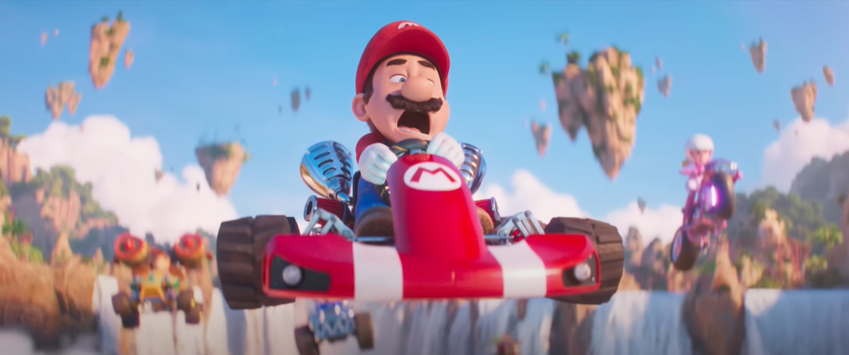 Mario Kart está presente