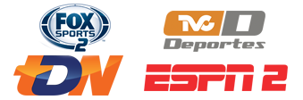 Fox Sports 2 | TVC Deportes | TDN | ESPN 2
