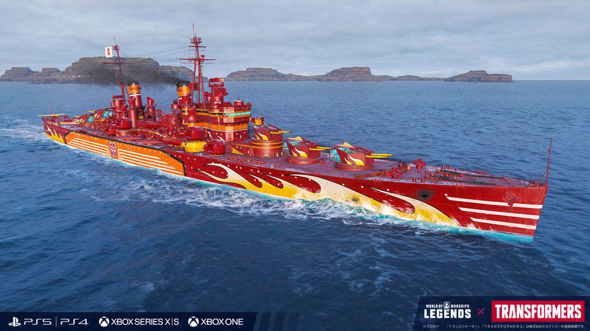 Los TRANSFORMERS regresan a World of Warships Legend