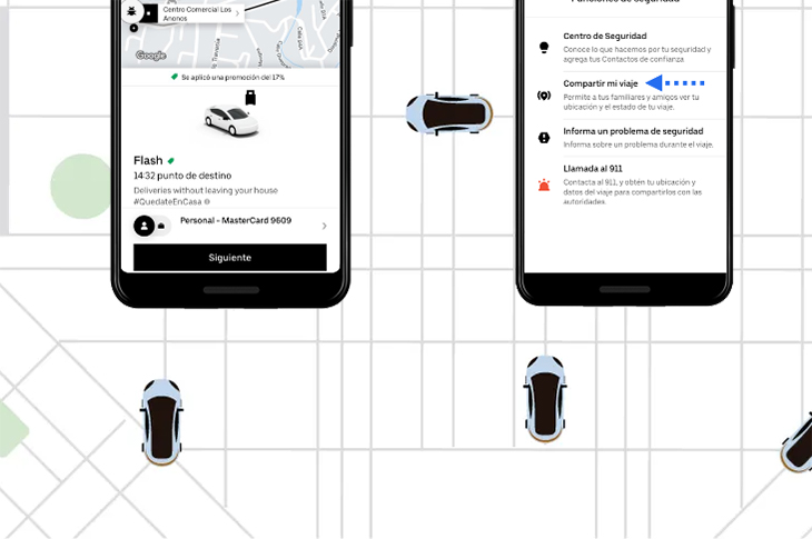 Uber Flash: una opción más de entregas durante la cuarentena