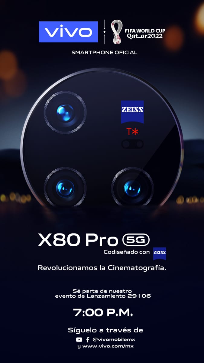 vivo X80 Pro: ficha técnica y presentación en México