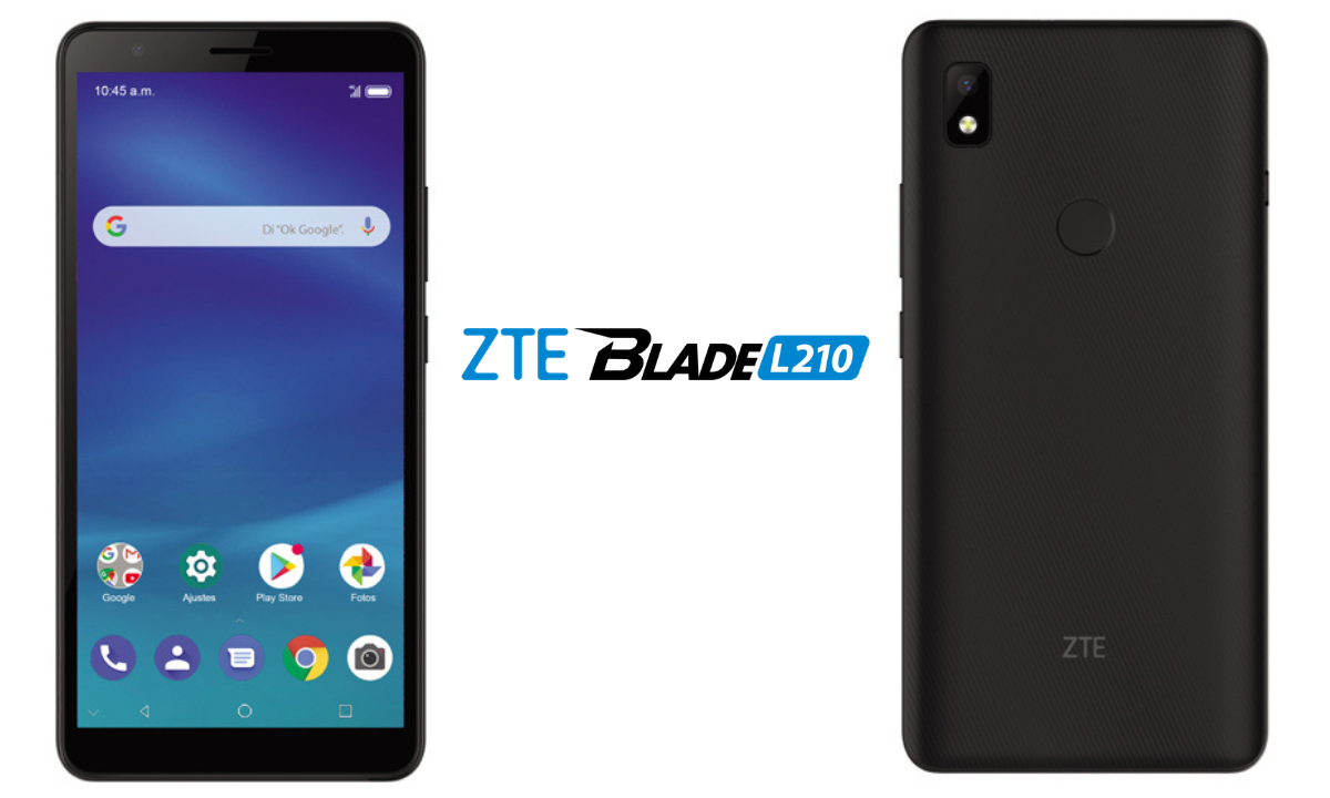 ZTE Blade L210 es un smartphone de gama baja con sistema operativo Android 10 Go.